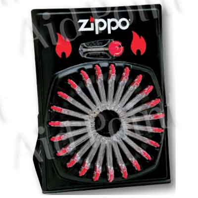 ZIPPO PIETRINE UNIVERSALI CON DISPENSER DA 24